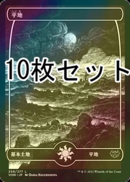 画像1: [FOIL] 平地/Plains No.268 10枚セット 【日本語版】 [VOW-土地L] (1)