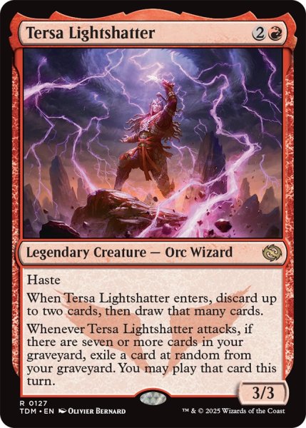 画像1: 光砕く者、テルサ/Tersa Lightshatter 【英語版】 [TDM-赤R] *詳細要確認 (1)