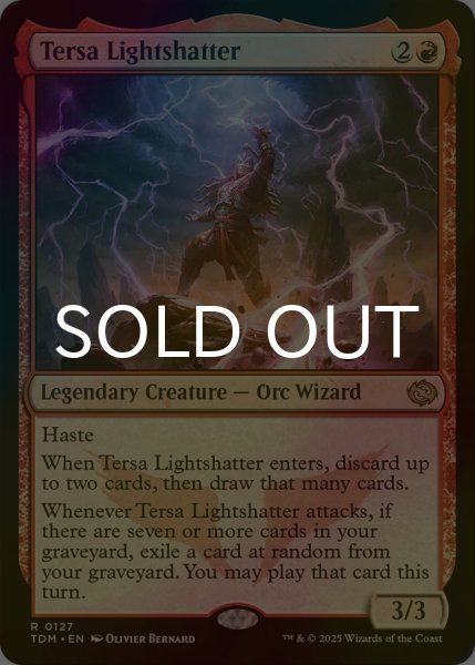 画像1: [FOIL] 光砕く者、テルサ/Tersa Lightshatter 【英語版】 [TDM-赤R] (1)