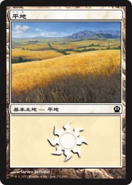 画像1: 平地/Plains No.231 【日本語版】 [THS-土地C] (1)
