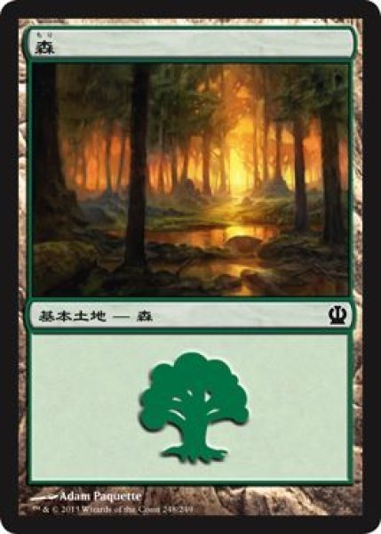 画像1: 森/Forest No.248 【日本語版】 [THS-土地C] (1)