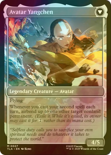 画像2: [FOIL] ヤンチェンの伝説/The Legend of Yangchen 【英語版】 [TLA-白MR] (2)
