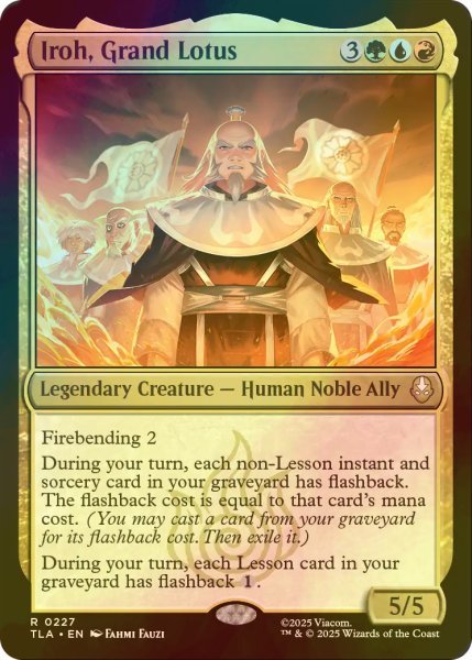 画像1: [FOIL] 名人、アイロー/Iroh, Grand Lotus 【英語版】 [TLA-金R] (1)