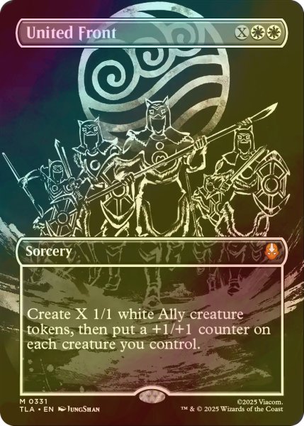 画像1: [FOIL] 共同戦線/United Front (全面アート版) 【英語版】 [TLA-白MR] (1)