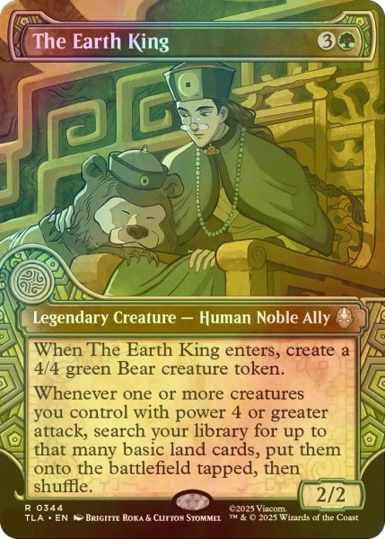 画像1: [FOIL] 土の王/The Earth King (ショーケース版) 【英語版】 [TLA-緑R] (1)