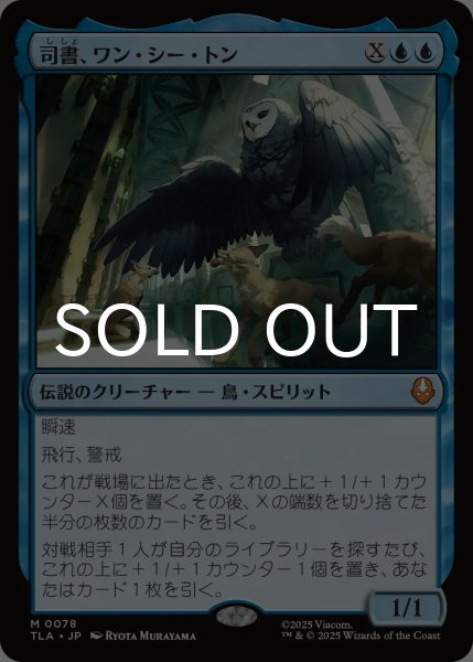 画像1: 司書、ワン・シー・トン/Wan Shi Tong, Librarian 【日本語版】 [TLA-青MR] (1)