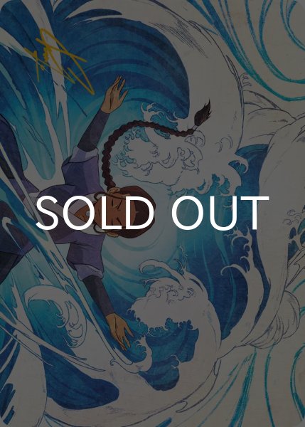 画像1: 水の部族の希望、カタラ/Katara, Water Tribe's Hope No.048 (箔押し版) 【日本語版】 [TLA-アート] (1)