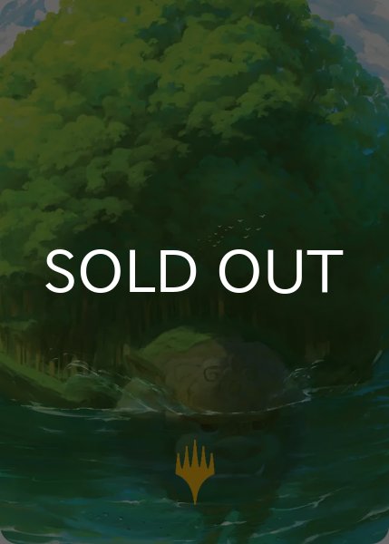 画像1: 森/Forest No.054 (箔押し版) 【英語版】 [TLA-アート] (1)