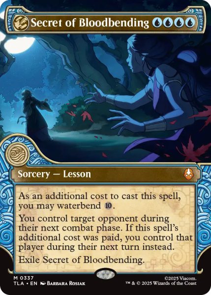 画像1: 血の技の秘密/Secret of Bloodbending (ショーケース版) 【英語版】 [TLA-青MR] (1)