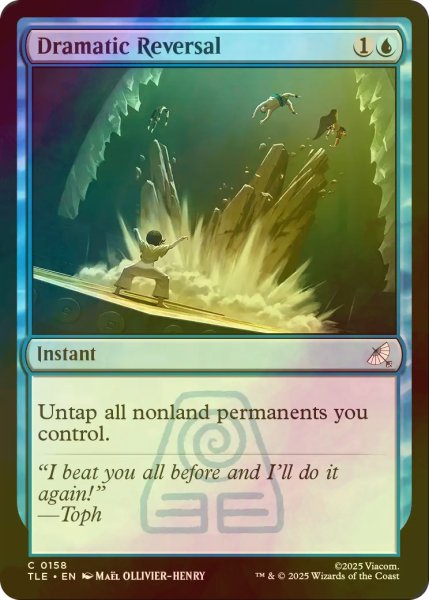 画像1: [FOIL] 劇的な逆転/Dramatic Reversal 【英語版】 [TLE-青C] (1)