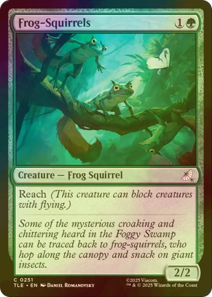 画像1: [FOIL] カエルリス/Frog-Squirrels 【英語版】 [TLE-緑C] (1)
