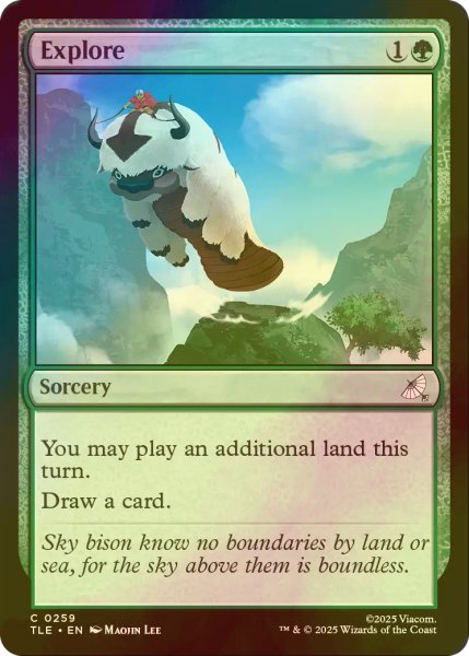 画像1: [FOIL] 探検/Explore 【英語版】 [TLE-緑C] (1)