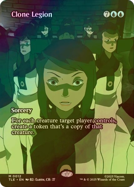 画像1: [FOIL] クローンの軍勢/Clone Legion (全面アート版) 【英語版】 [TLE-青MR] (1)