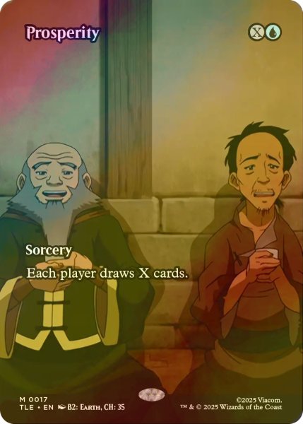 画像1: [FOIL] 繁栄/Prosperity (全面アート版) 【英語版】 [TLE-青MR] (1)