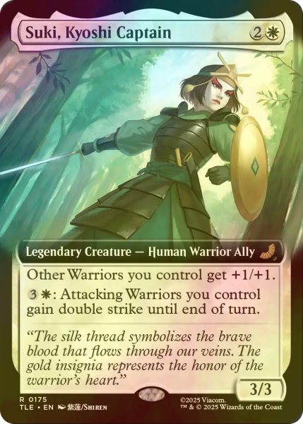 画像1: [FOIL] キヨシの隊長、スキ/Suki, Kyoshi Captain (拡張アート版) 【英語版】 [TLE-白R] (1)