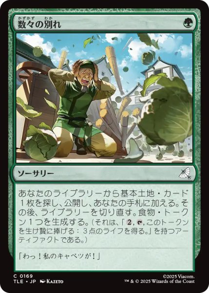 画像1: 数々の別れ/Many Partings 【日本語版】 [TLE-緑C] (1)