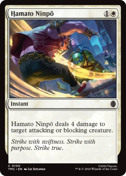 画像1: Hamato Ninpo 【英語版】 [TMC-白C] (1)