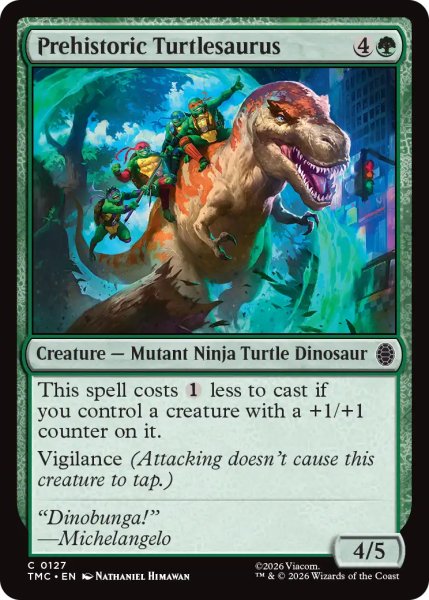 画像1: Prehistoric Turtlesaurus 【英語版】 [TMC-緑C] (1)