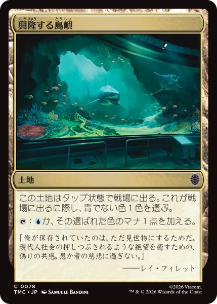 画像1: 興隆する島嶼/Thriving Isle 【日本語版】 [TMC-土地C] (1)