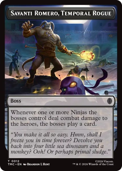 画像1: SAVANTI ROMERO, TEMPORAL ROGUE 【英語版】 [TMC-トークン] (1)