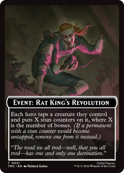 画像1: EVENT: RAT KING'S REVOLUTION 【英語版】 [TMC-トークン] (1)
