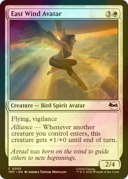 画像1: [FOIL] 東風の守護者/East Wind Avatar 【英語版】 [TMT-白C] (1)
