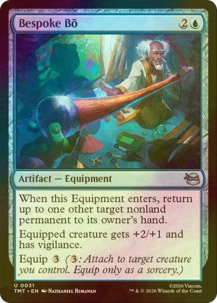 画像1: [FOIL] 特製の六尺棒/Bespoke Bo 【英語版】 [TMT-青U] (1)