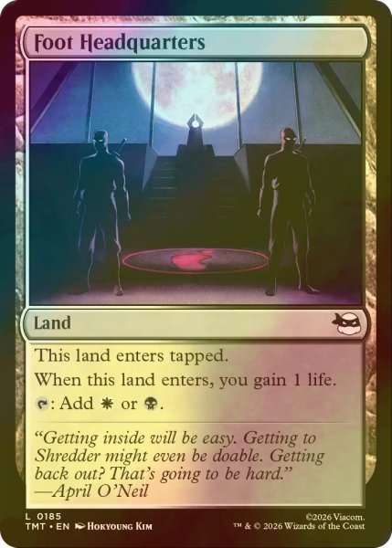 画像1: [FOIL] フット団本部/Foot Headquarters 【英語版】 [TMT-土地C] (1)