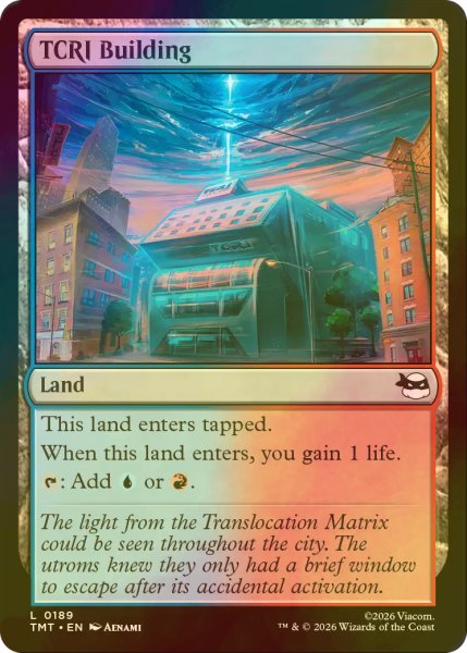 画像1: [FOIL] TCRIビル/TCRI Building 【英語版】 [TMT-土地C] (1)