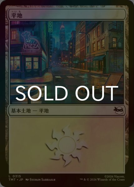 画像1: [FOIL] 平地/Plains 【日本語版】 [TMT-土地C] (1)