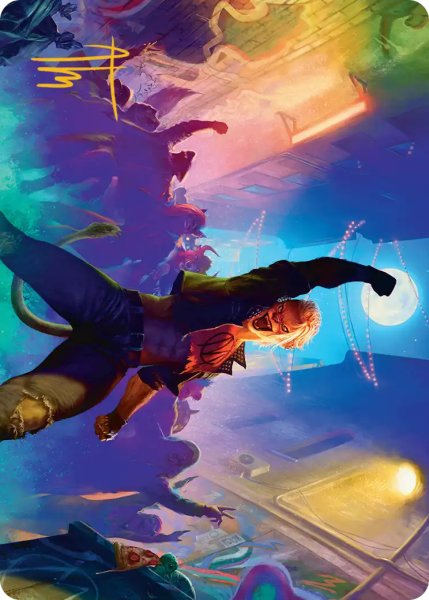 画像1: ライオンクイーン、サリー・プライド/Sally Pride, Lioness Leader No.003 (箔押し版) 【日本語版】 [TMT-アート] (1)