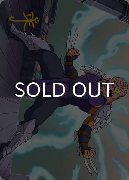 画像1: クランゲとシュレッダー/Krang & Shredder No.031 (箔押し版) 【英語版】 [TMT-アート] (1)