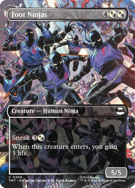 画像1: フット団員/Foot Ninjas (全面アート版) 【英語版】 [TMT-金C] (1)