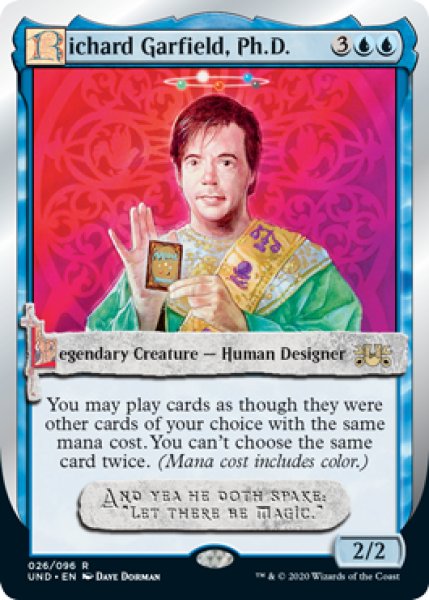 画像1: Richard Garfield, Ph.D. 【英語版】 [UND-青R] (1)