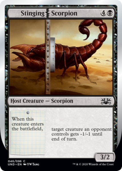 画像1: Stinging | Scorpion 【英語版】 [UND-黒C] (1)