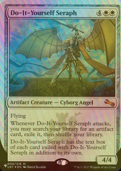 画像1: [FOIL] Do-It-Yourself Seraph 【英語版】 [UST-白List] (1)