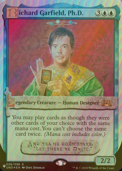 画像1: [FOIL] Richard Garfield, Ph.D. 【英語版】 [UND-青List] (1)