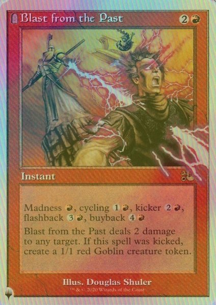 画像1: [FOIL] Blast from the Past 【英語版】 [UND-赤List] (1)