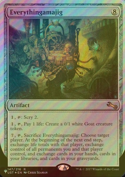 画像1: [FOIL] Everythingamajig 《F》 【英語版】 [UST-灰List] (1)