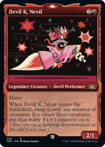 画像1: Devil K. Nevil (ショーケース版) 【英語版】 [UNF-赤R] (1)