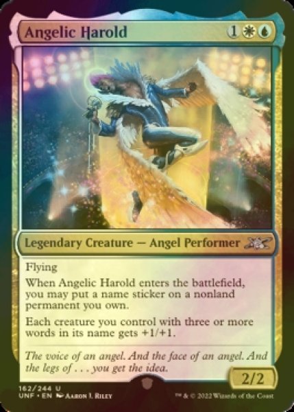 画像1: [FOIL] Angelic Harold 【英語版】 [UNF-金U] (1)