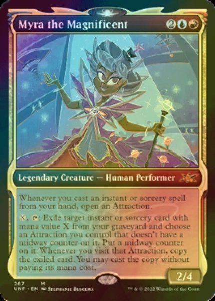 画像1: [FOIL] Myra the Magnificent (ショーケース版) 【英語版】 [UNF-金MR] (1)