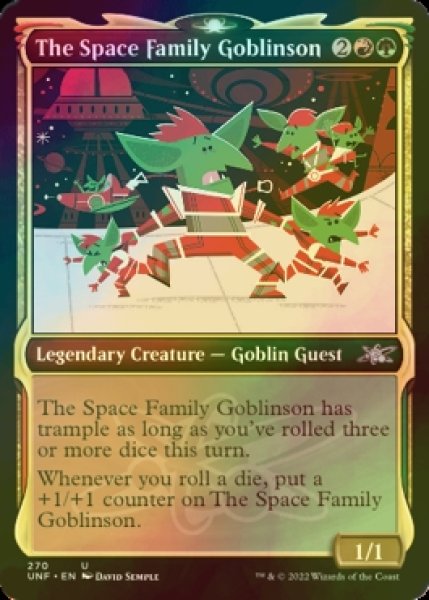 画像1: [FOIL] The Space Family Goblinson (ショーケース版) 【英語版】 [UNF-金U] (1)