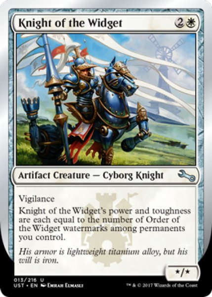 画像1: Knight of the Widget 【英語版】 [UST-白U] (1)