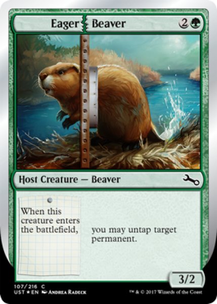 画像1: Eager|Beaver 【英語版】 [UST-緑C] (1)