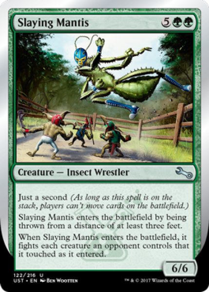 画像1: Slaying Mantis 【英語版】 [UST-緑U] (1)