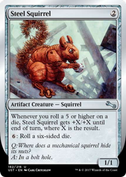 画像1: Steel Squirrel 【英語版】 [UST-灰U] (1)