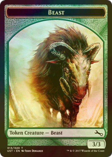 画像1: [FOIL] ビースト/BEAST 【英語版】 [UST-トークン] (1)