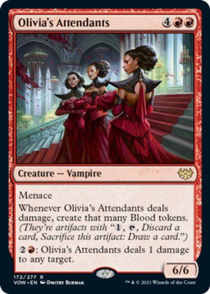 画像1: オリヴィアの付き人/Olivia's Attendants 【英語版】 [VOW-赤R] (1)