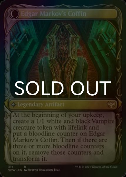 画像2: [FOIL] 魅せられた花婿、エドガー/Edgar, Charmed Groom (ショーケース・海外産ブースター版) 【英語版】 [VOW-金R] (2)